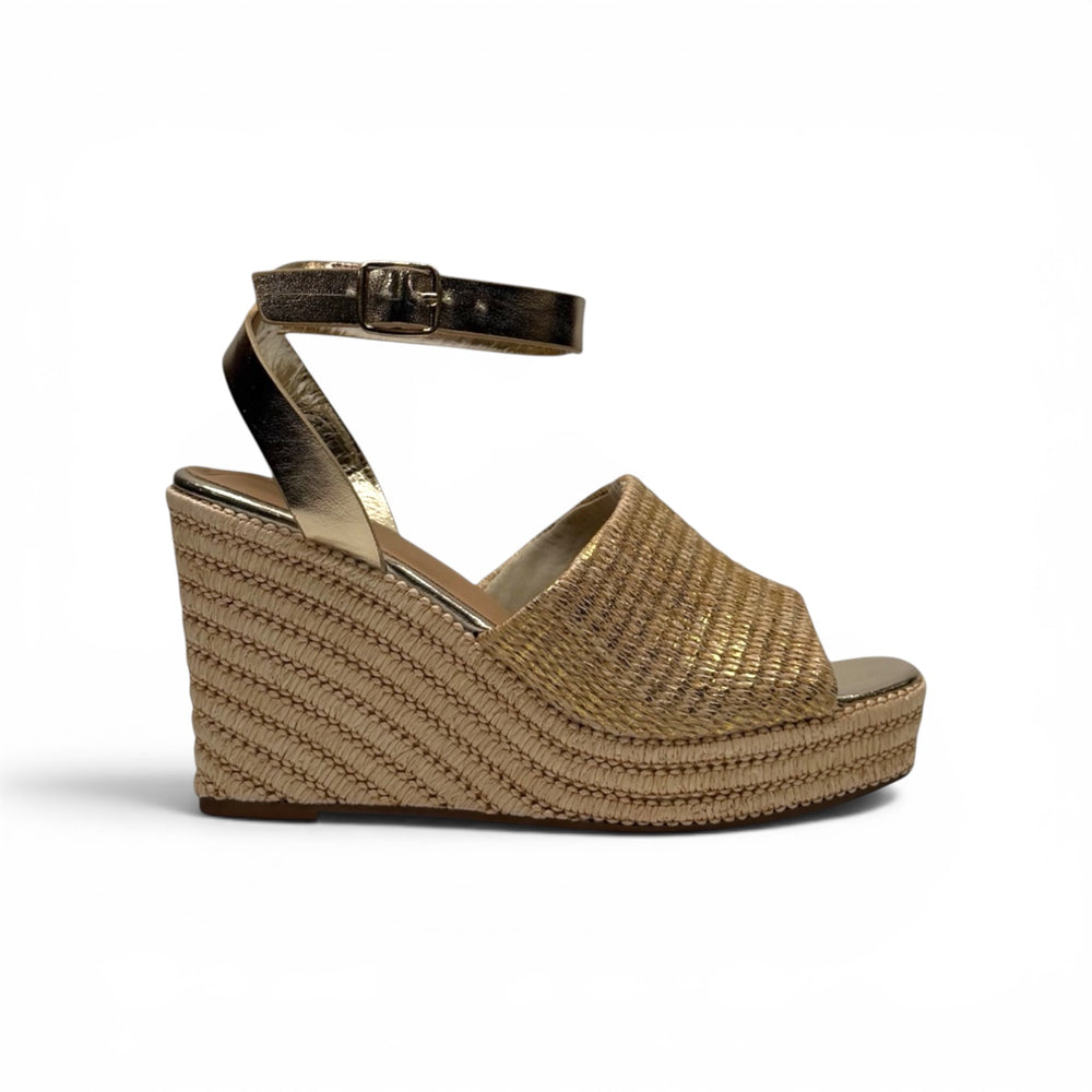 Gold/Raffia